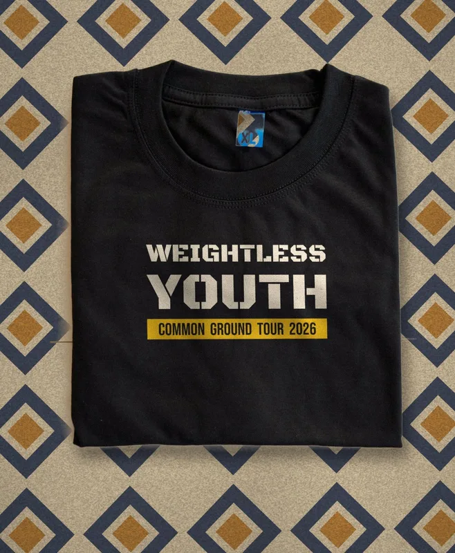 Common Ground tour tee 2026 by Weightless Youth