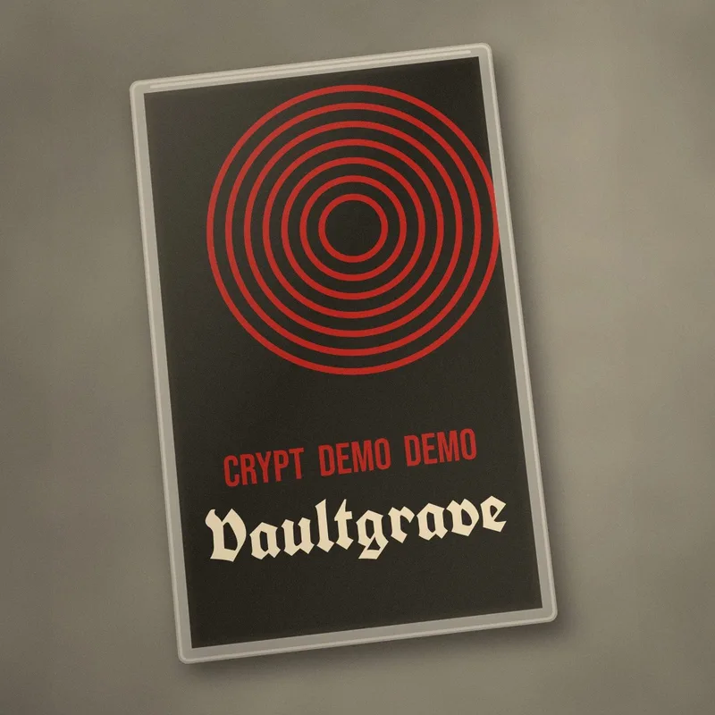 Crypt Demo demo cassette by Vaultgrave