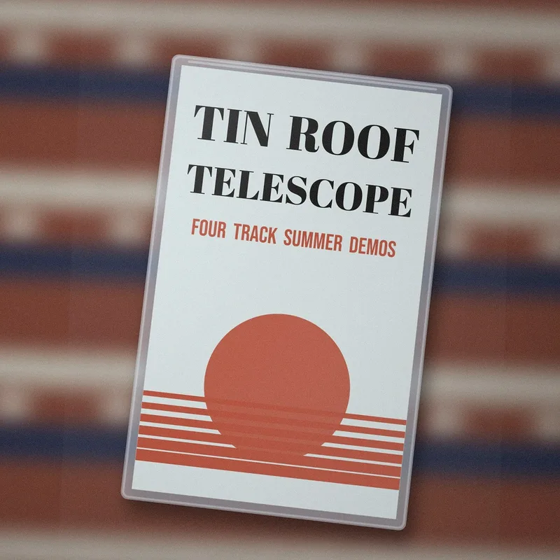 Four Track Summer demos cassette by Tin Roof Telescope