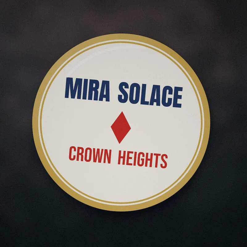 Crown Heights enamel pin by Mira Solace