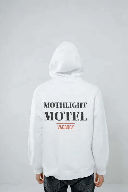 Mothlight Motel, Vacancy hoodie, 2020 by Mothlight Motel