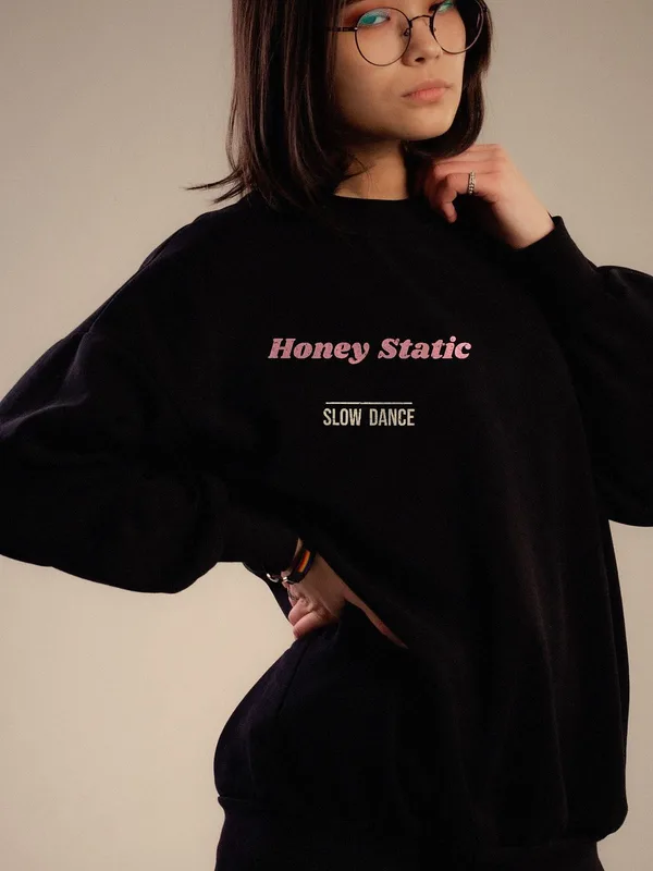 Slow Dance crewneck by Honey Static