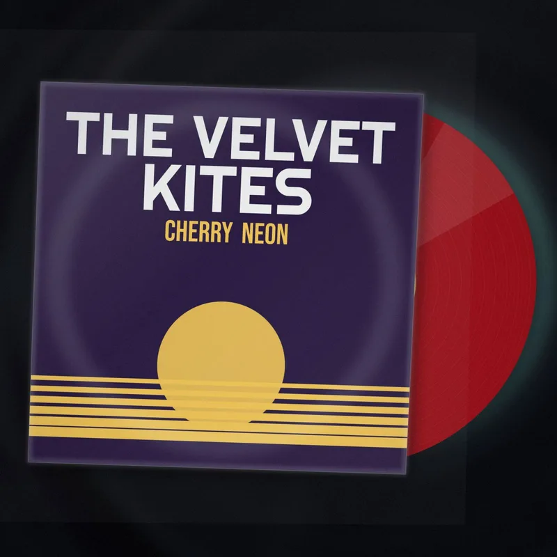 Cherry Neon LP by The Velvet Kites