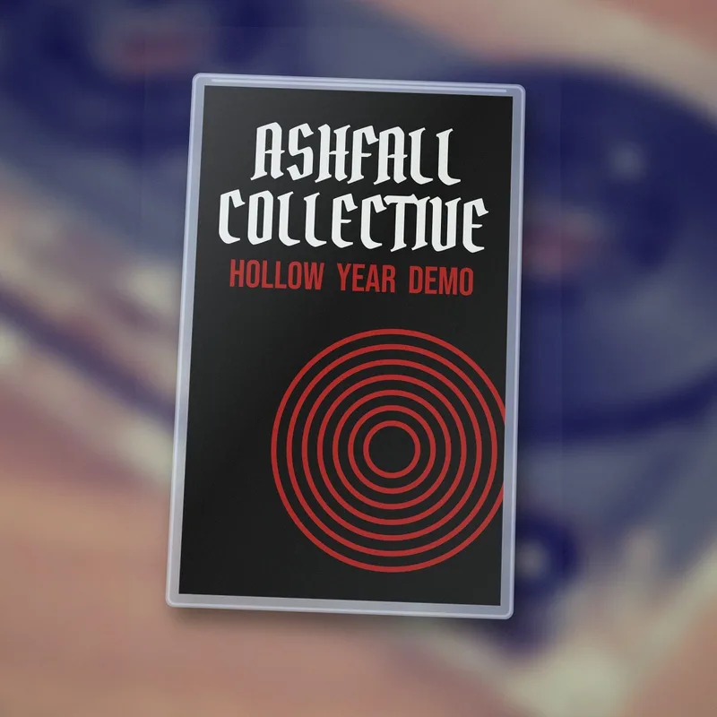 Hollow Year demo cassette by Ashfall Collective