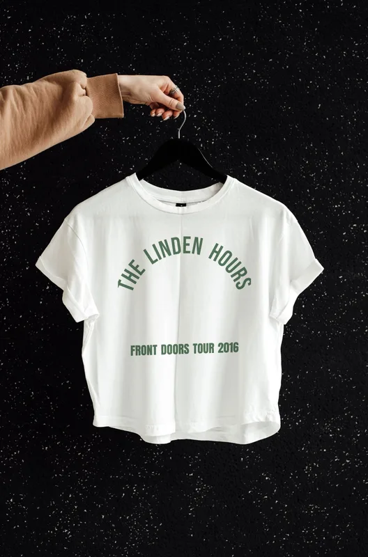 The Linden Hours, Front Doors tour tee, 2016 by The Linden Hours
