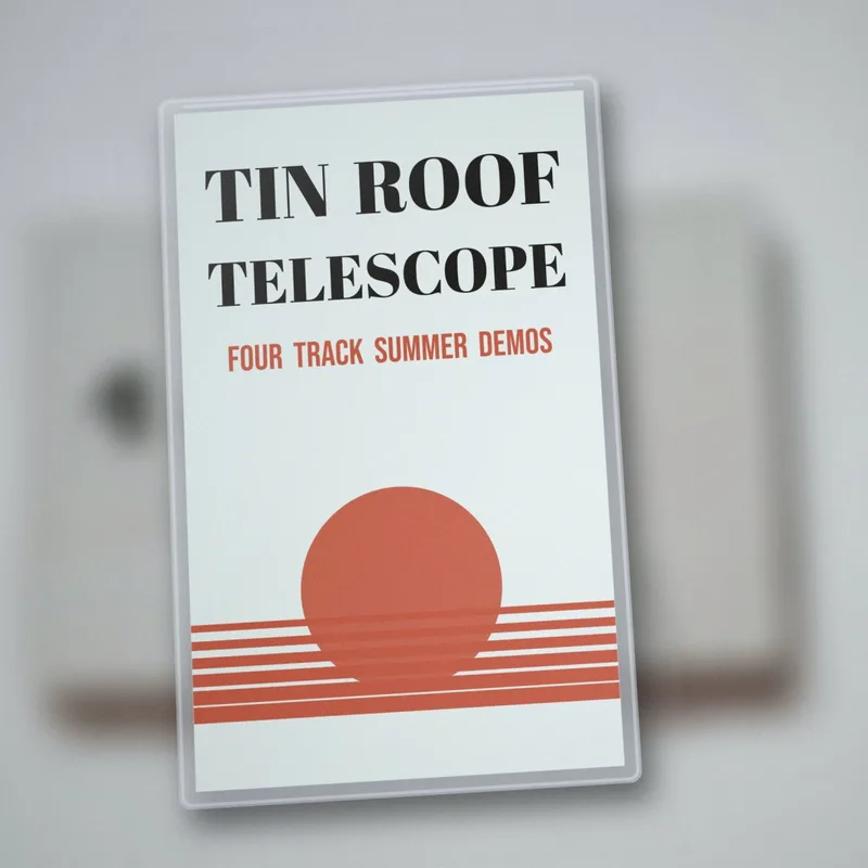 Four Track Summer demos cassette by Tin Roof Telescope