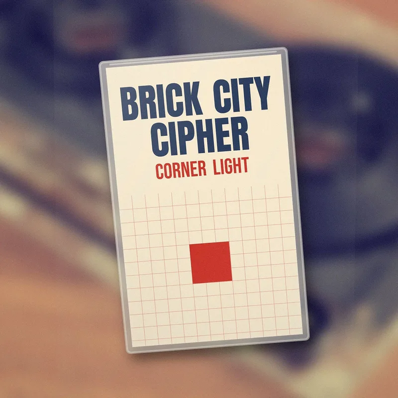 Corner Light cassette by Brick City Cipher