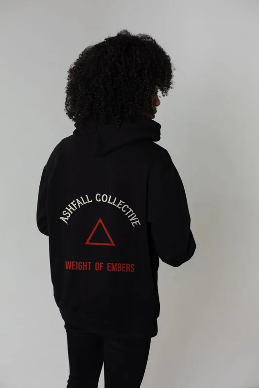 Weight of Embers hoodie by Ashfall Collective