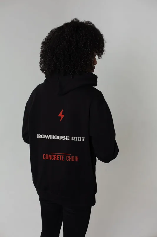 Concrete Choir hoodie by Rowhouse Riot