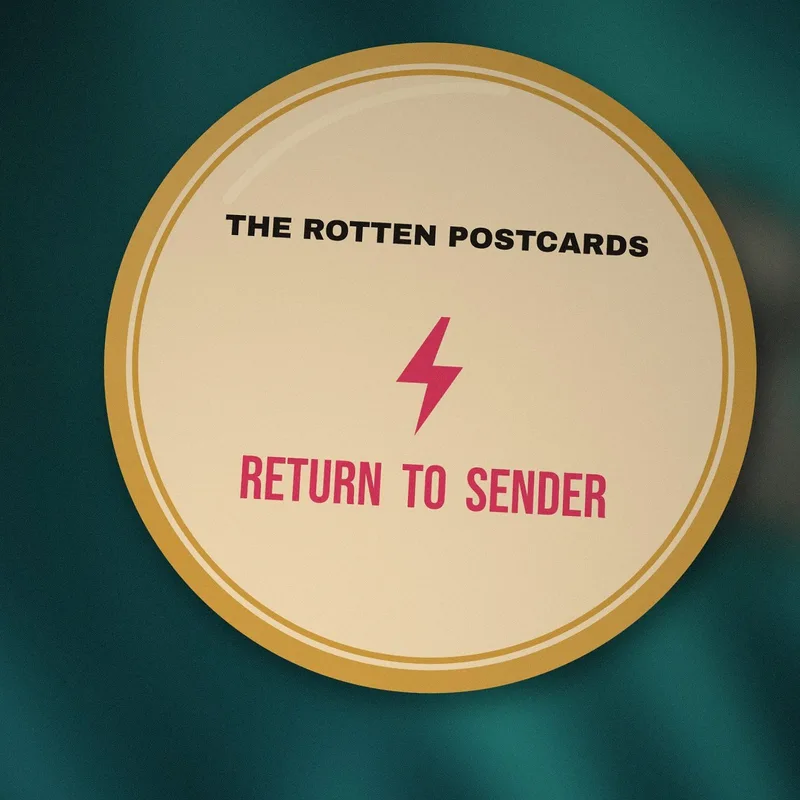 Return to Sender enamel pin by The Rotten Postcards