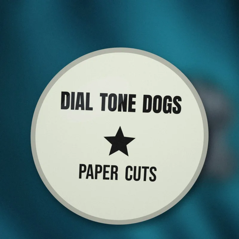 Paper Cuts button by Dial Tone Dogs