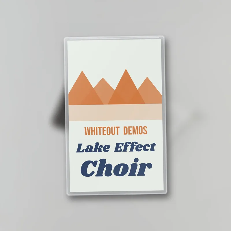 Whiteout demos cassette by Lake Effect Choir