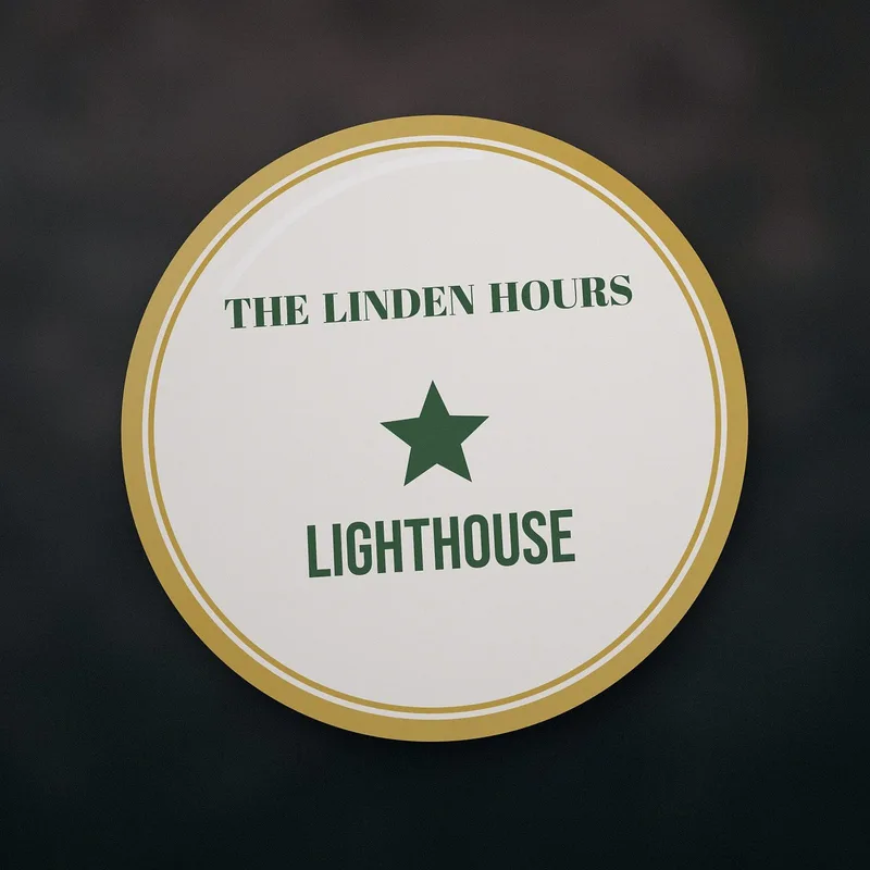 Lighthouse enamel pin by The Linden Hours