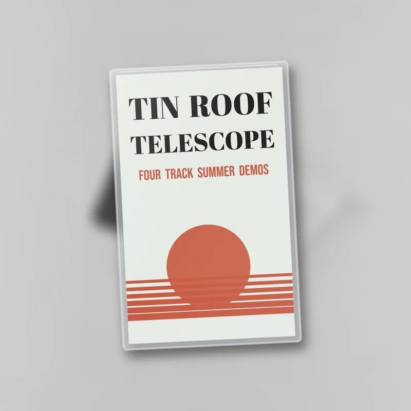 Four Track Summer demos cassette by Tin Roof Telescope