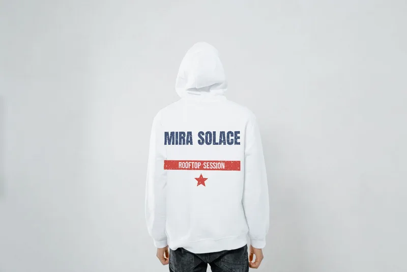 Rooftop Session hoodie by Mira Solace