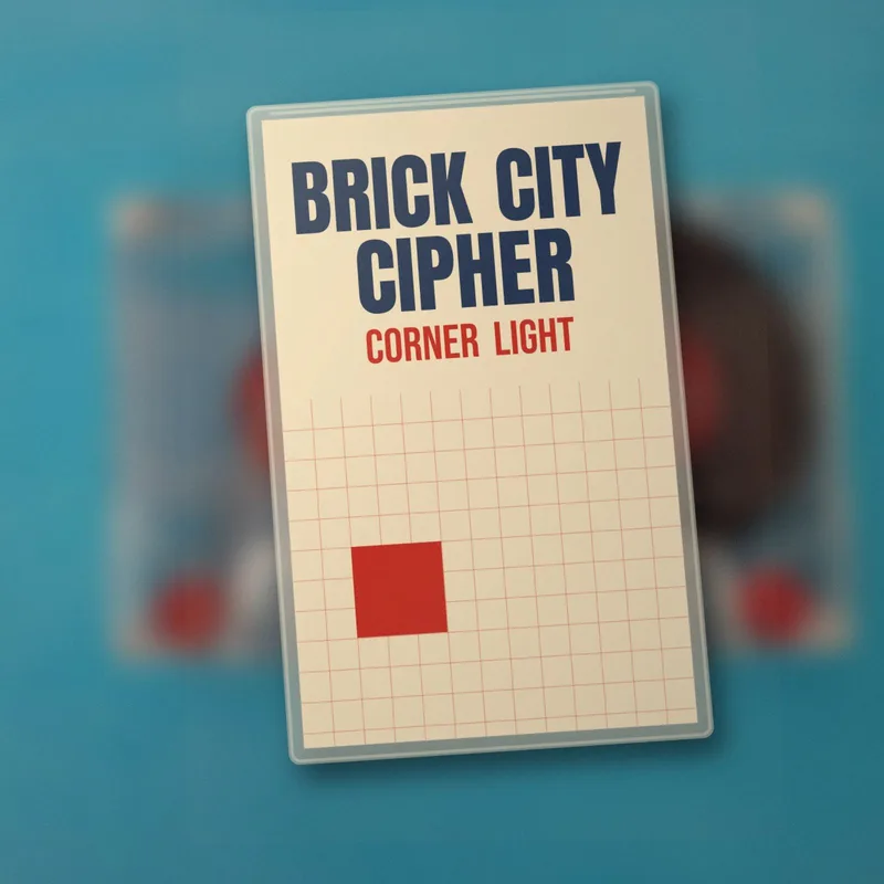 Corner Light cassette by Brick City Cipher