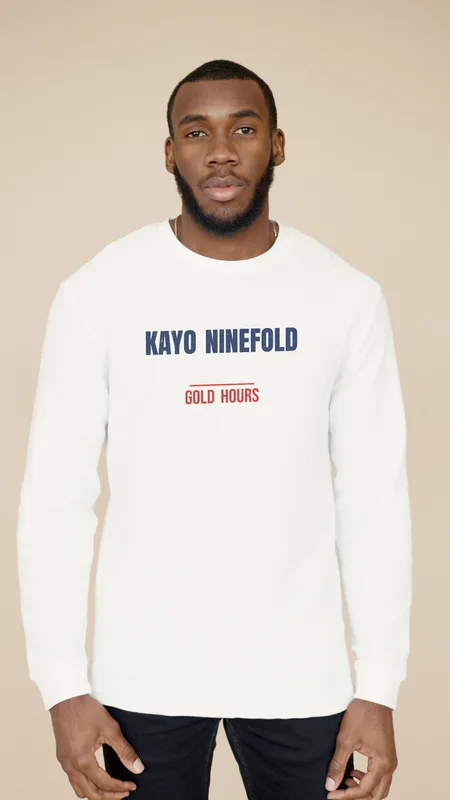 Gold Hours longsleeve by Kayo Ninefold