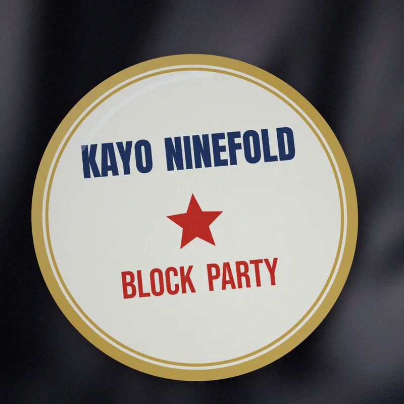 Block Party enamel pin by Kayo Ninefold
