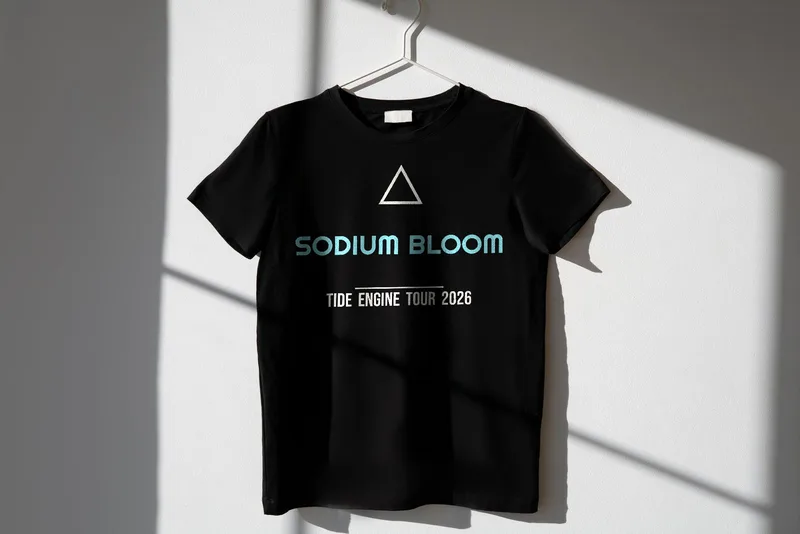 Tide Engine tour tee 2026 by Sodium Bloom