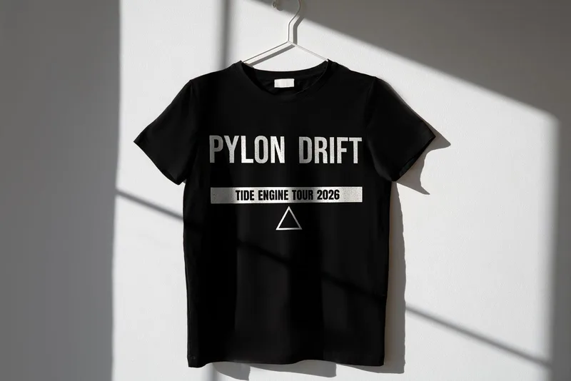 Tide Engine tour tee 2026 by Pylon Drift
