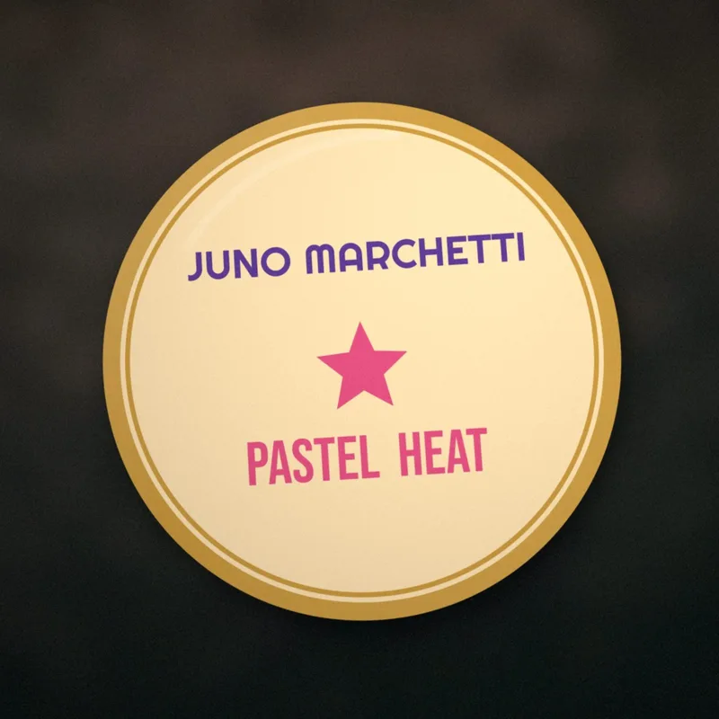 Pastel Heat enamel pin by Juno Marchetti