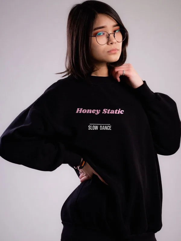 Slow Dance crewneck by Honey Static