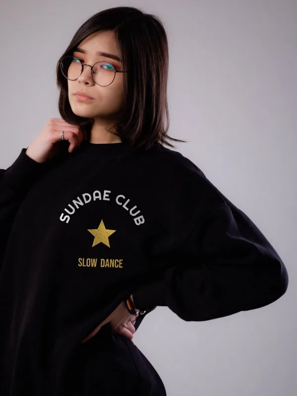 Slow Dance crewneck by Sundae Club