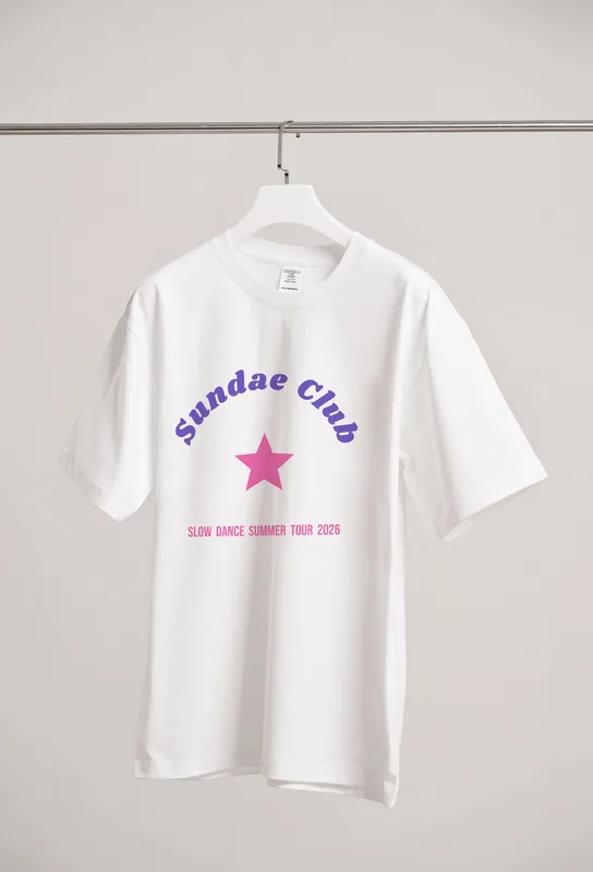 Slow Dance Summer tour tee 2026 by Sundae Club