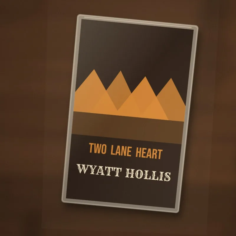 Two Lane Heart cassette by Wyatt Hollis