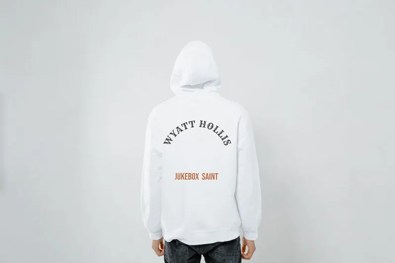 Jukebox Saint hoodie by Wyatt Hollis