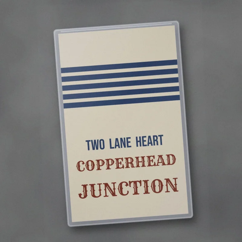 Two Lane Heart cassette by Copperhead Junction