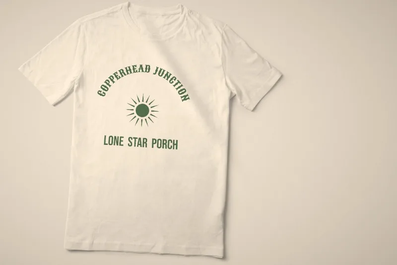 Lone Star Porch tee by Copperhead Junction
