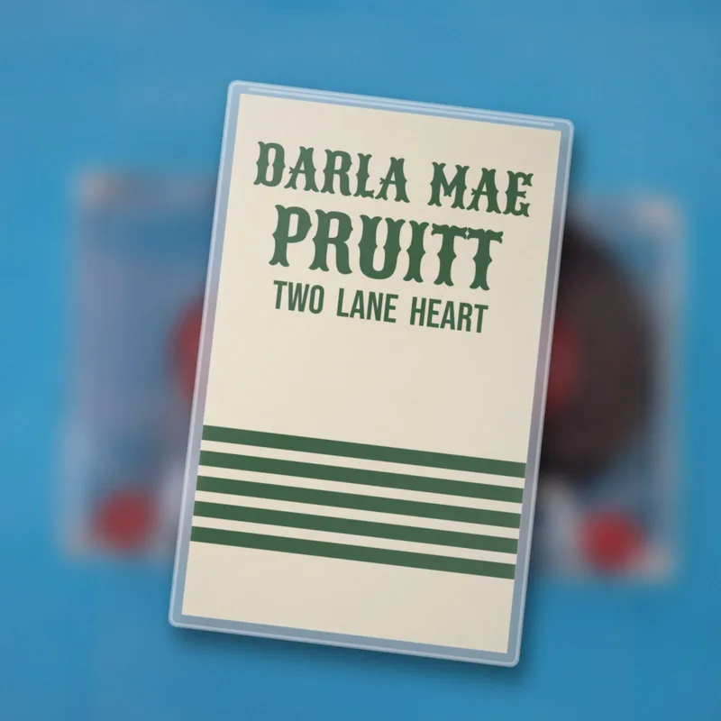 Two Lane Heart cassette by Darla Mae Pruitt