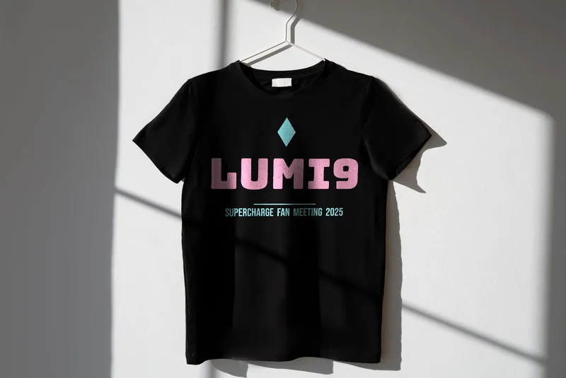 Supercharge fan meeting tee by LUMI9