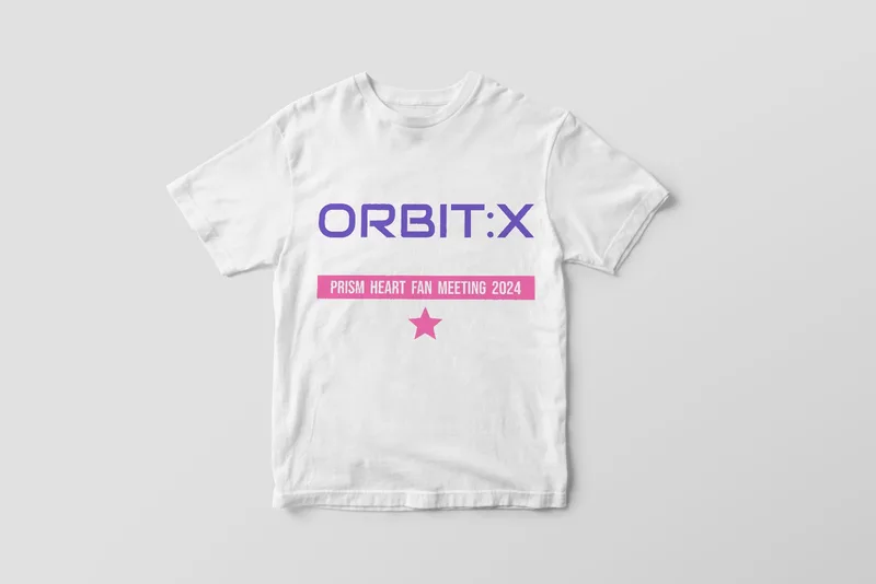 Prism Heart fan meeting tee by Orbit:x